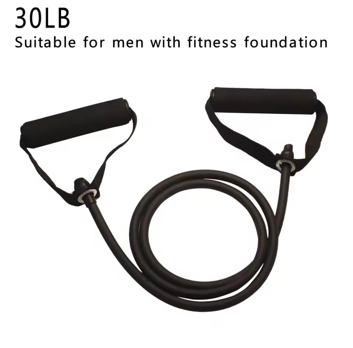 Resistance Bands Set — 5 Levels with Handles for Home & Gym