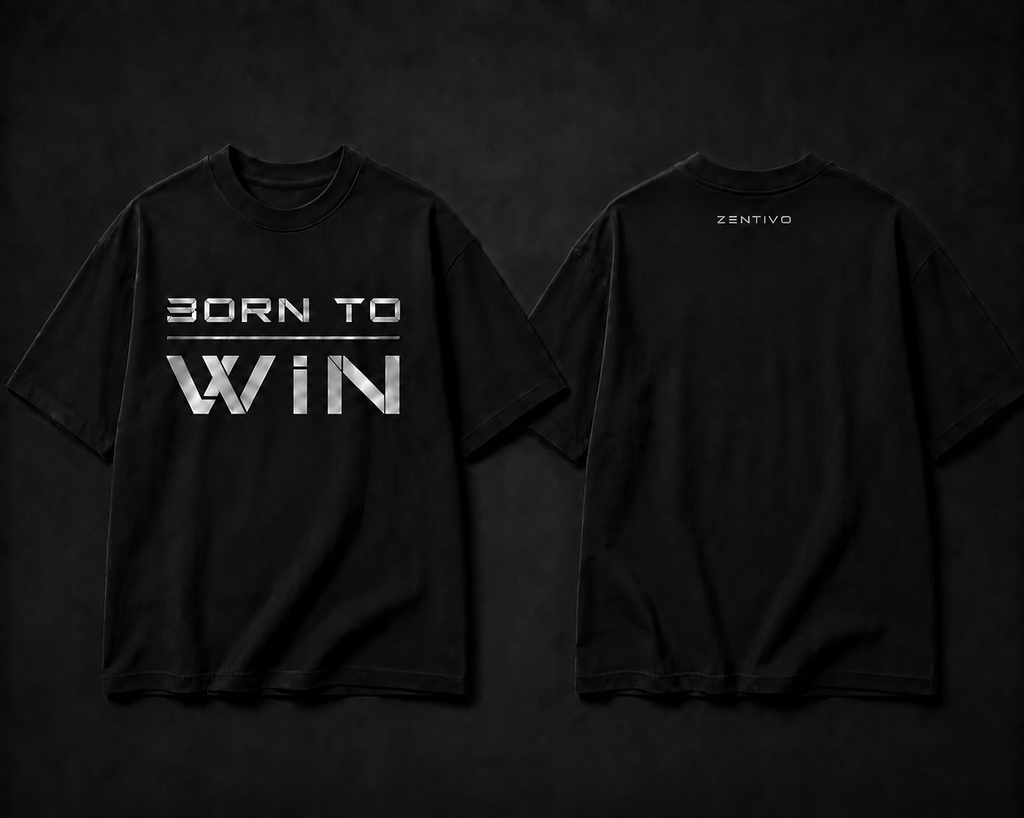 Zentivo Born to Win — Signature Cotton Tee