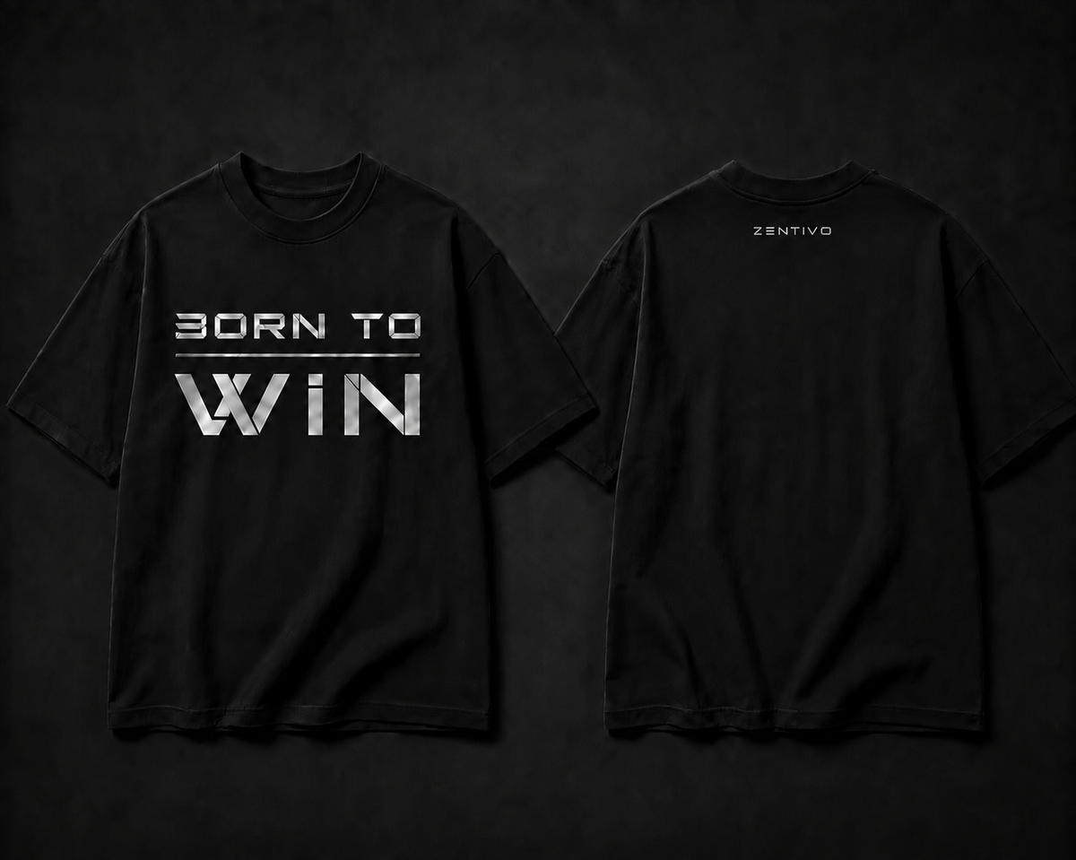 Zentivo Born to Win — Signature Cotton Tee