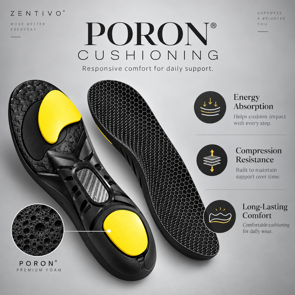 Zentivo StrideCore™ Carbon Insoles
