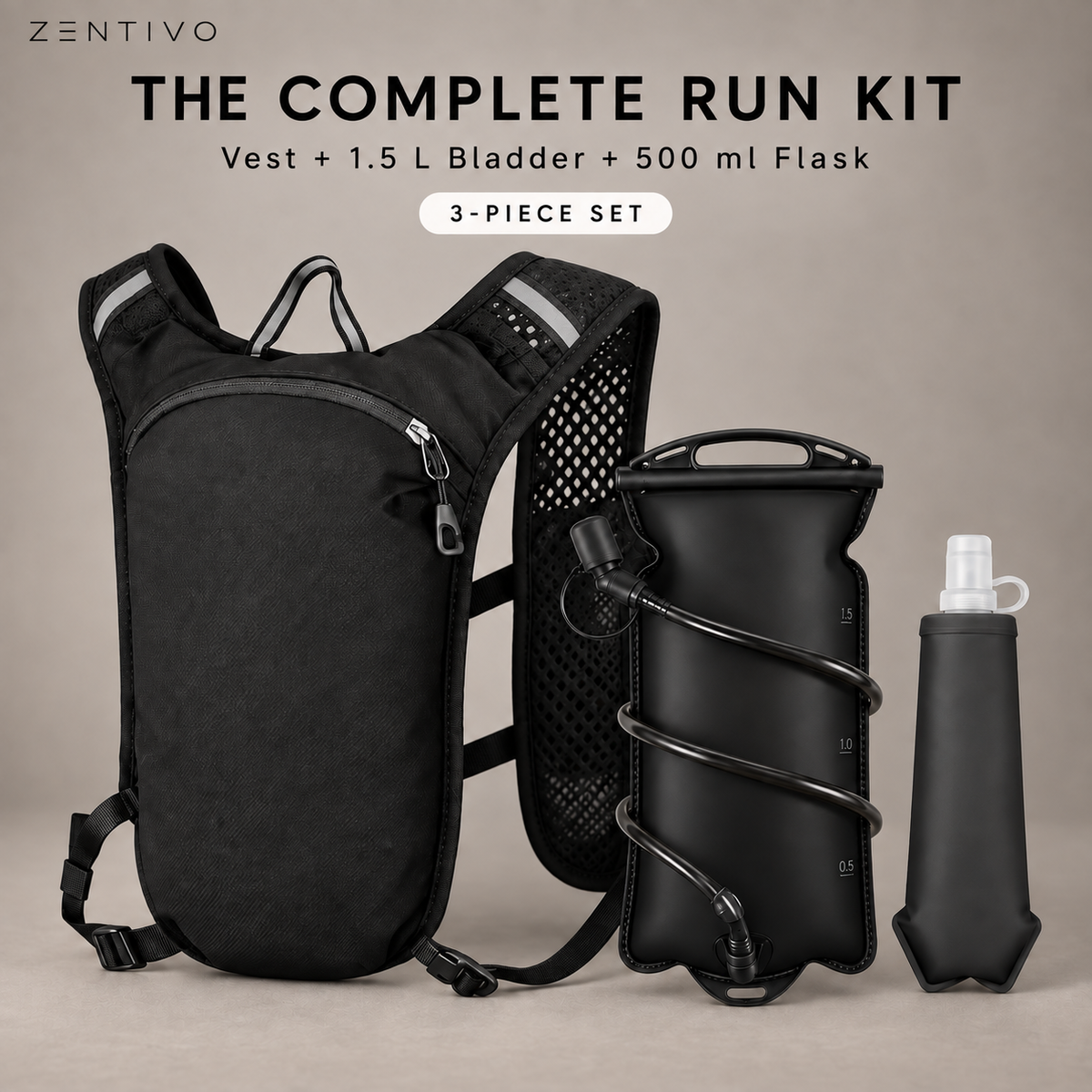 Zentivo HydroStride™ Hydration Running Vest