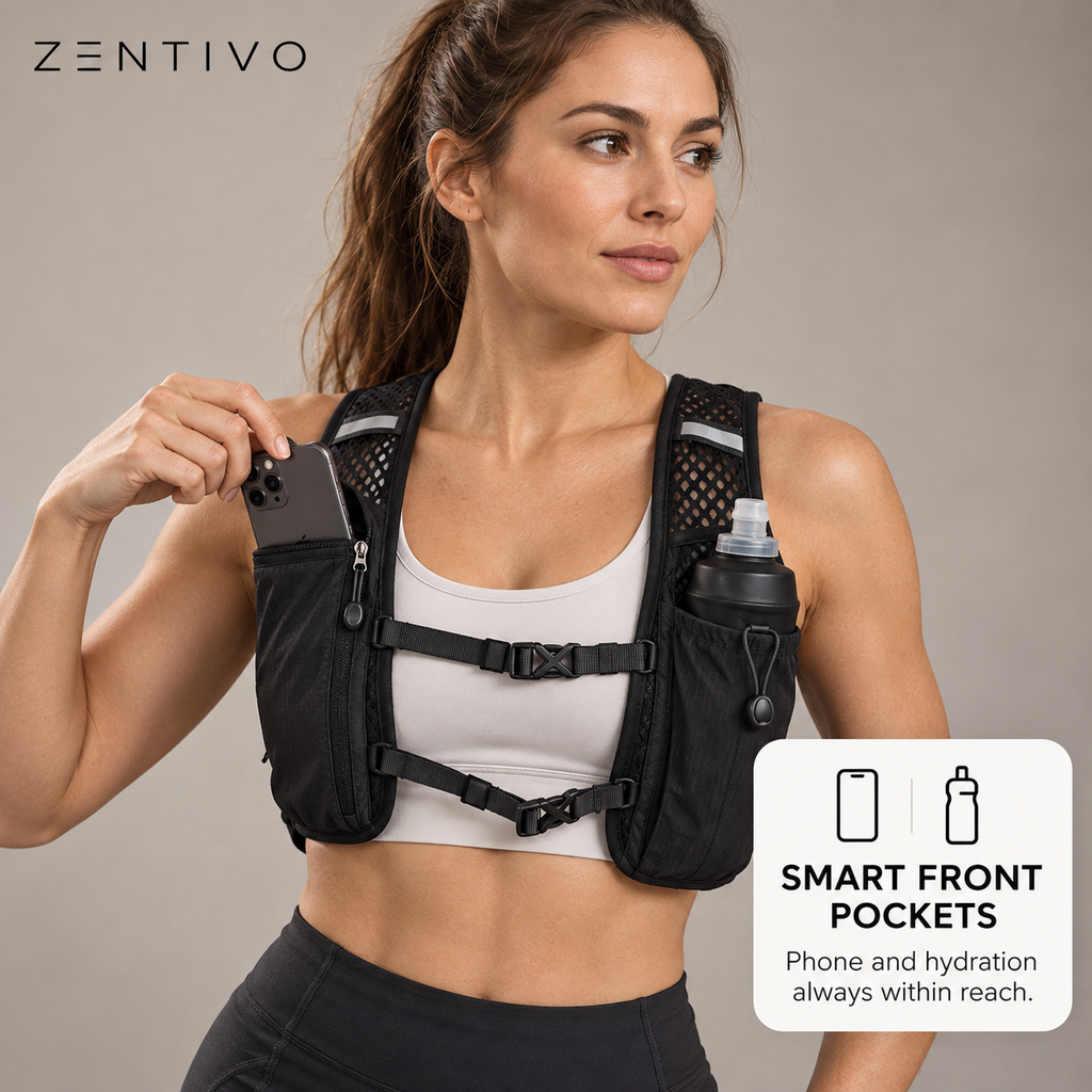 Zentivo HydroStride™ Hydration Running Vest