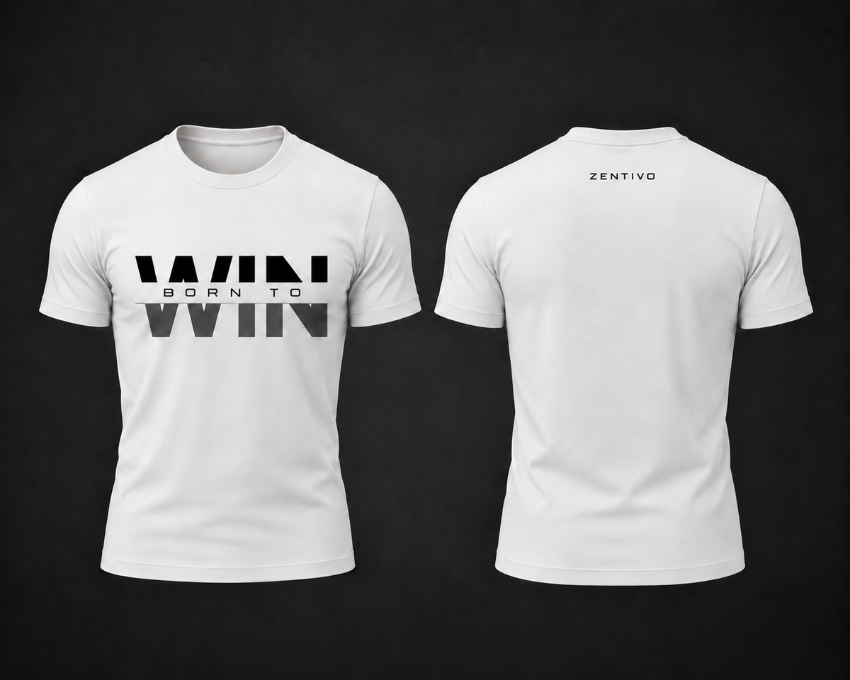 Zentivo Born to Win — Everyday Cotton Tee