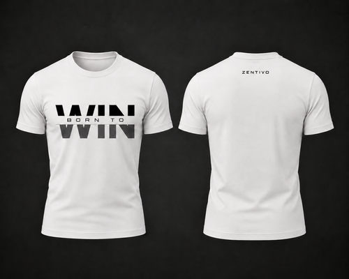 Zentivo Born to Win — Everyday Cotton Tee