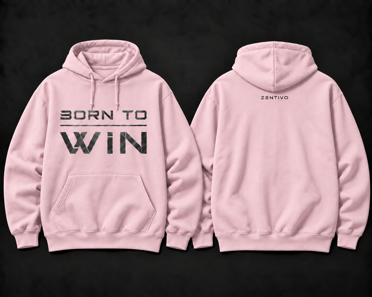 Zentivo Born to Win — Signature Cotton Hoodie