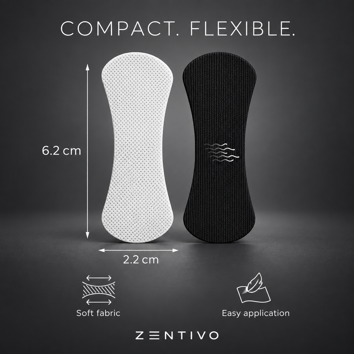 Zentivo AirFlow Nasal Strips — Clearer Breathing for Sleep & Training