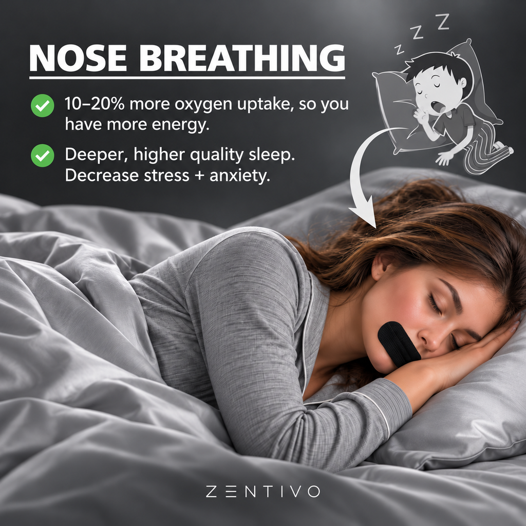 Zentivo NightSeal™ Premium Breathable Mouth Tape