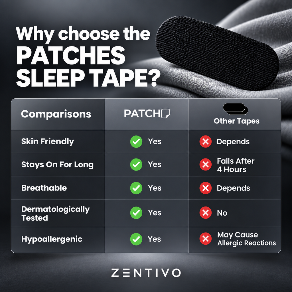 Zentivo NightSeal™ Premium Breathable Mouth Tape