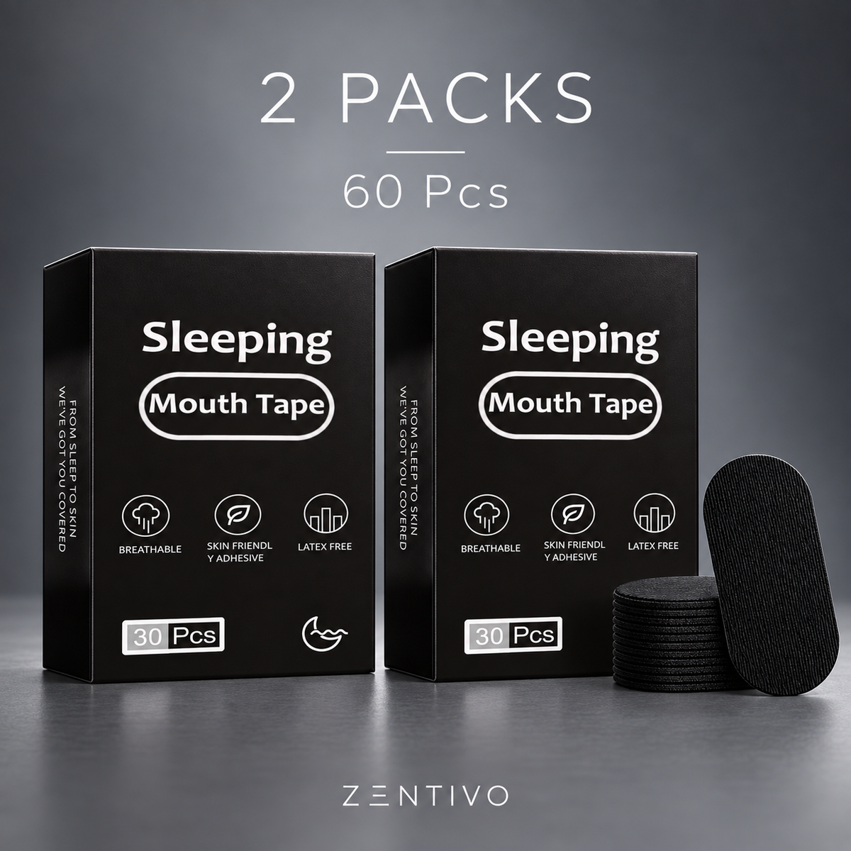Zentivo NightSeal™ Premium Breathable Mouth Tape