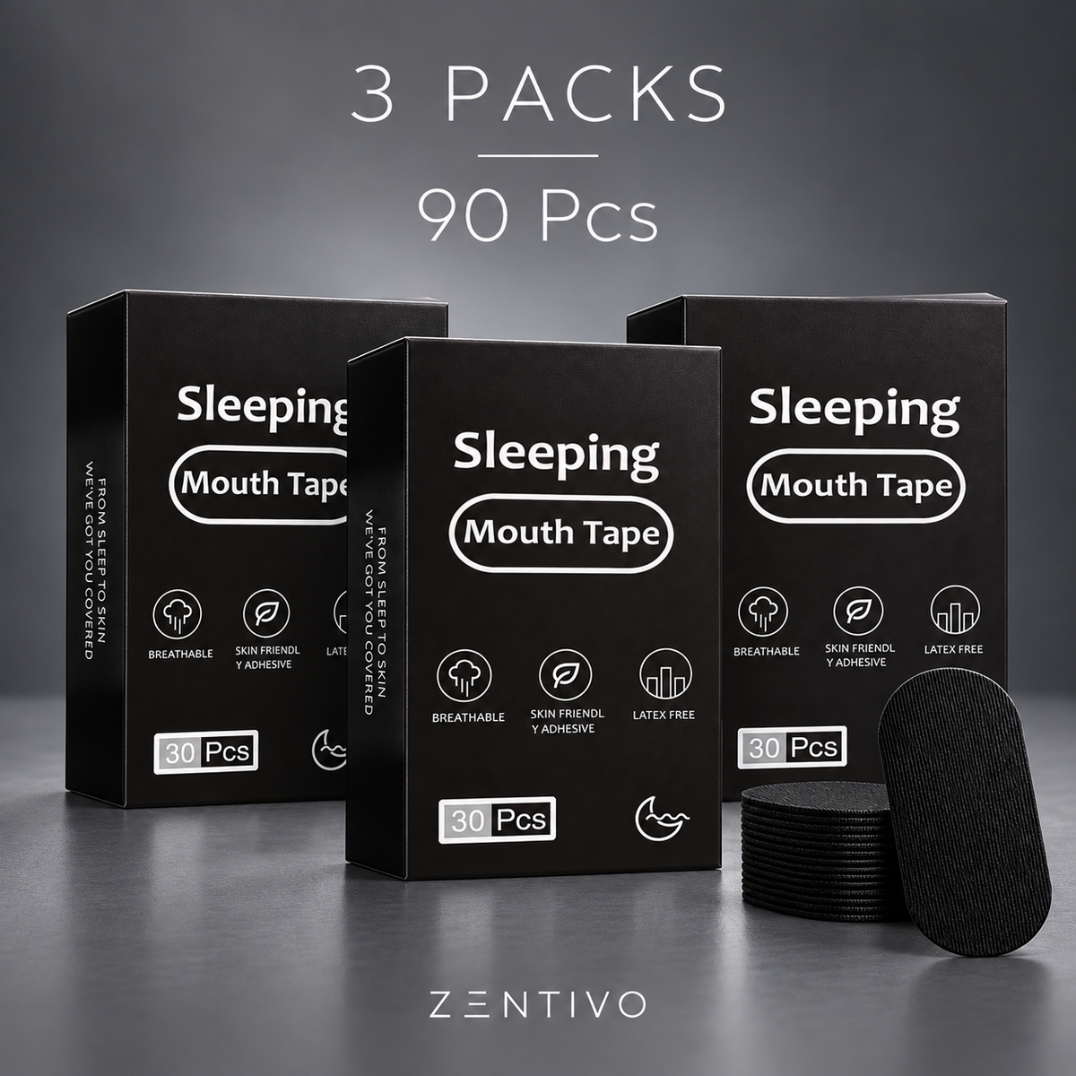 Zentivo NightSeal™ Premium Breathable Mouth Tape