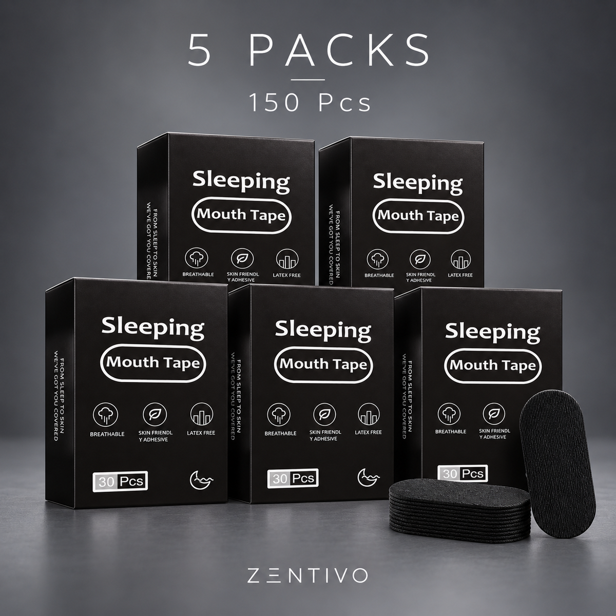 Zentivo NightSeal™ Premium Breathable Mouth Tape