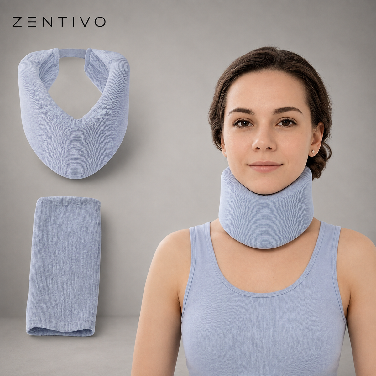 Zentivo ComfortCollar Neck Support — Soft Contoured Foam