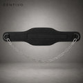 Zentivo IronLink Weighted Dip Belt — Steel-Chain Load Support
