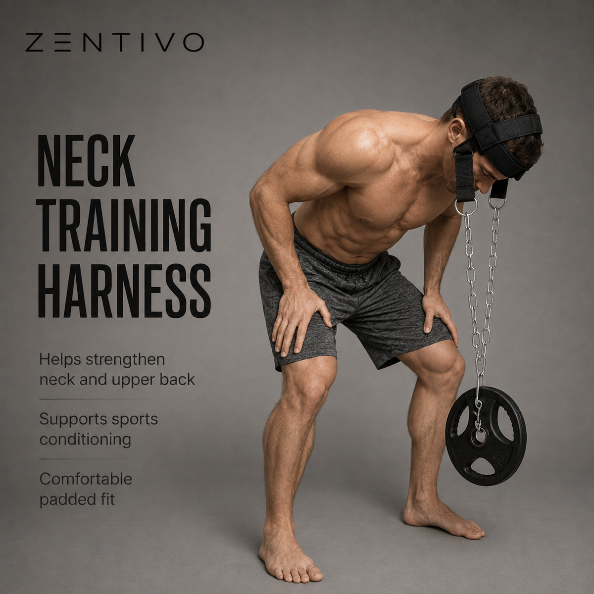 Zentivo TitanNeck Harness — Professional Neck Strength Trainer