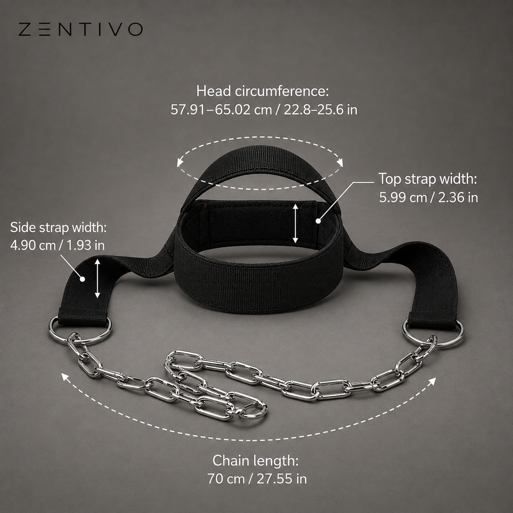 Zentivo TitanNeck Harness — Professional Neck Strength Trainer