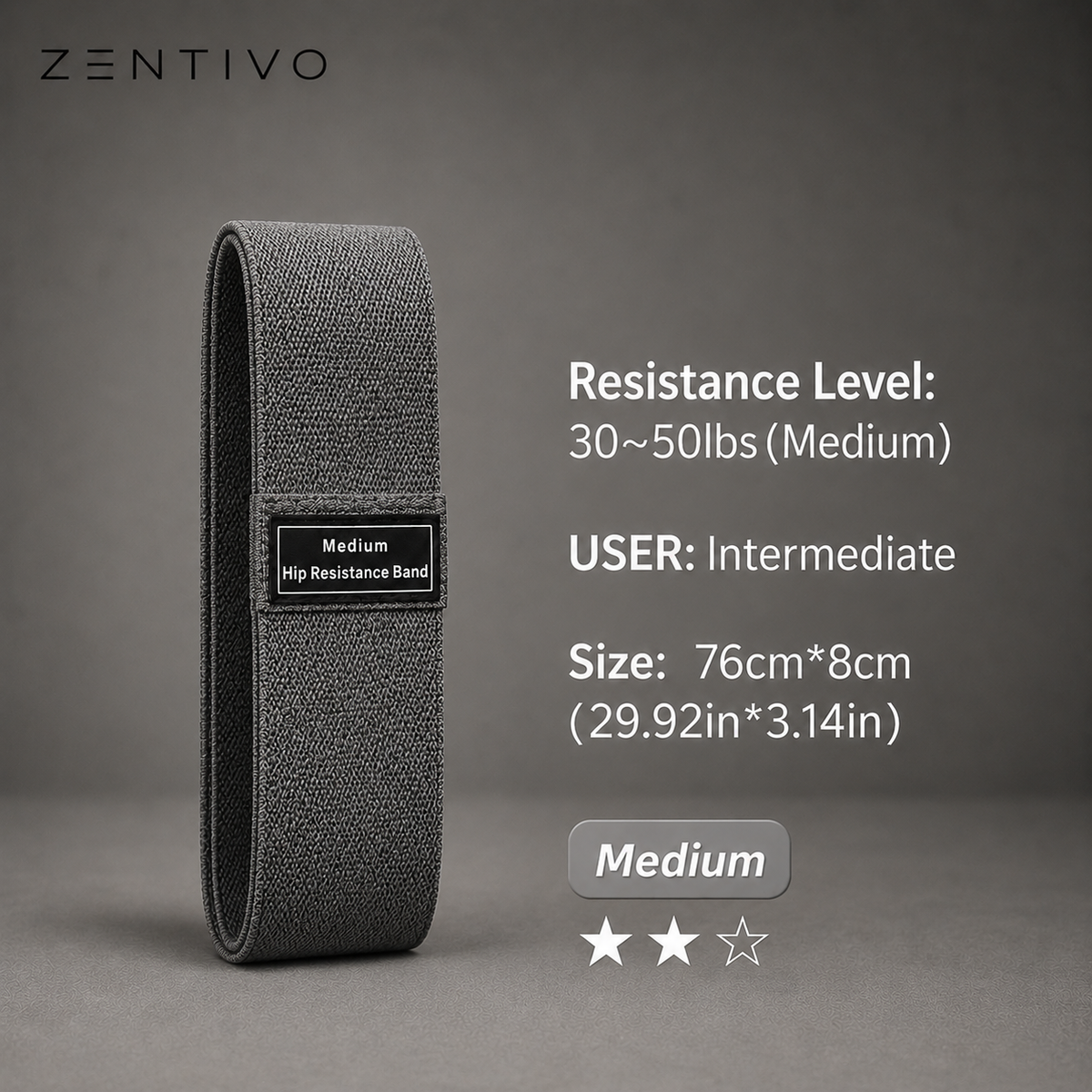 Zentivo FlexLoop Resistance Bands — Progressive Strength Training