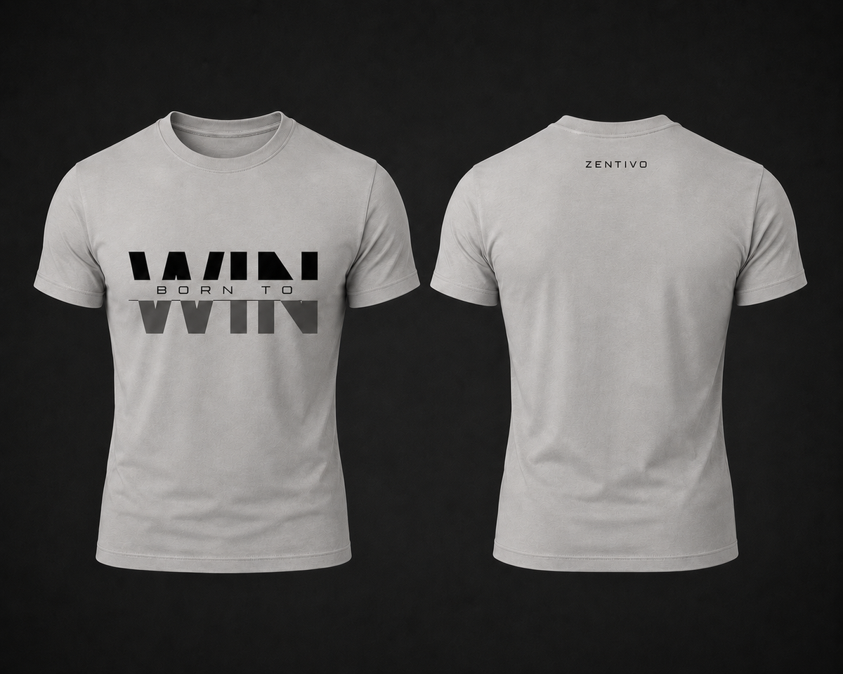 Zentivo Born to Win — Everyday Cotton Tee