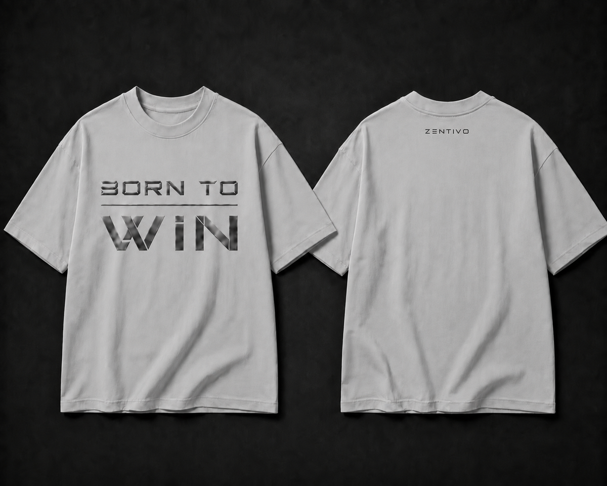 Zentivo Born to Win — Signature Cotton Tee