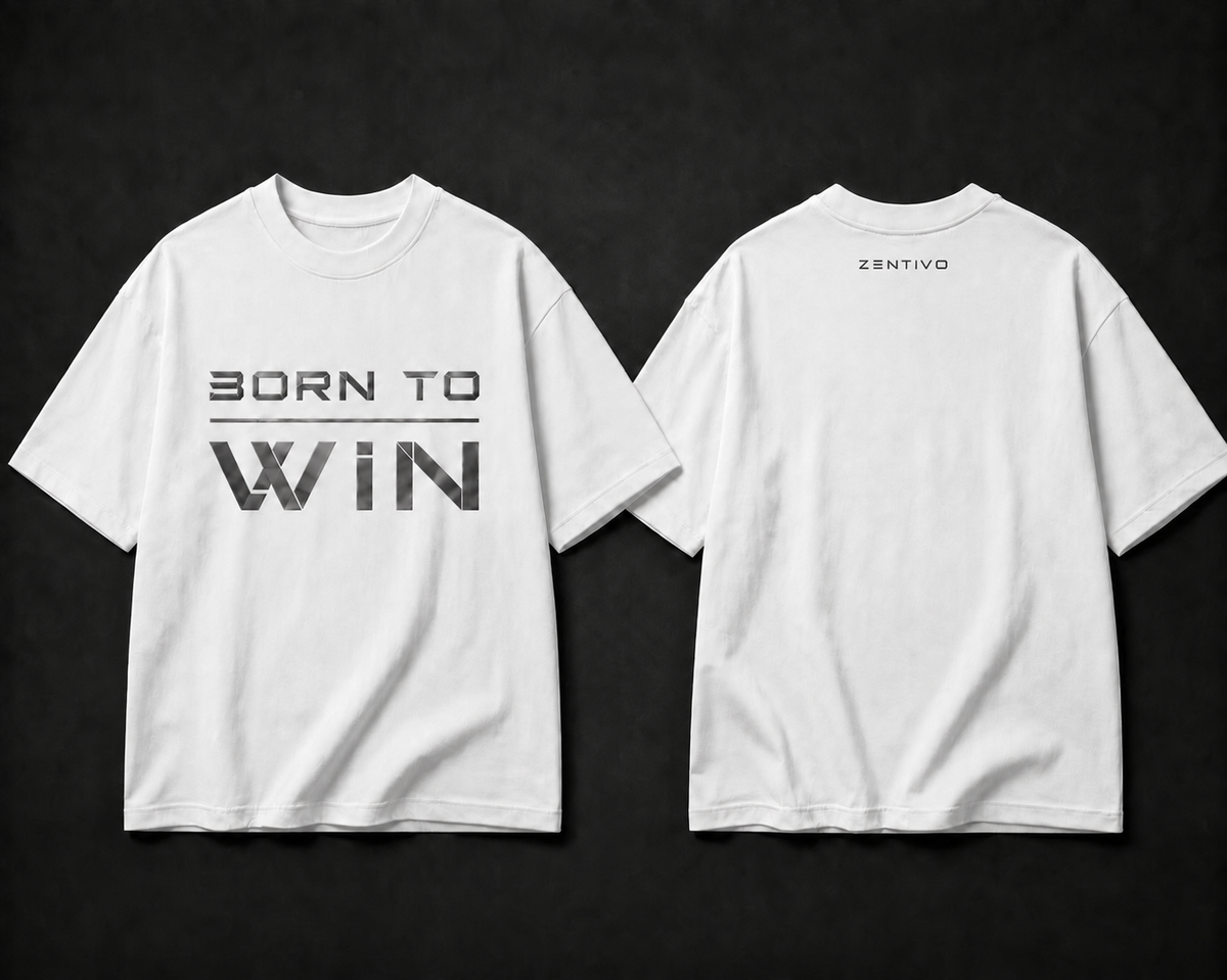 Zentivo Born to Win — Signature Cotton Tee