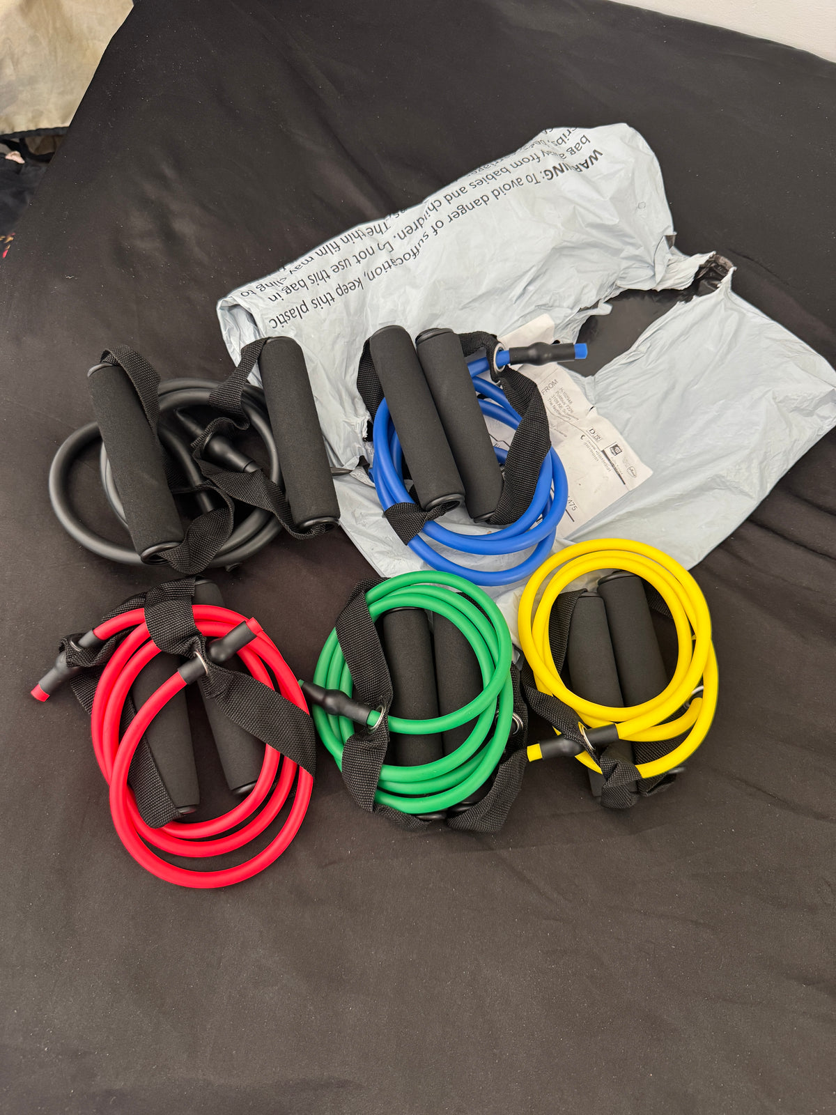 Zentivo PowerTube Resistance Band — Five Progressive Levels