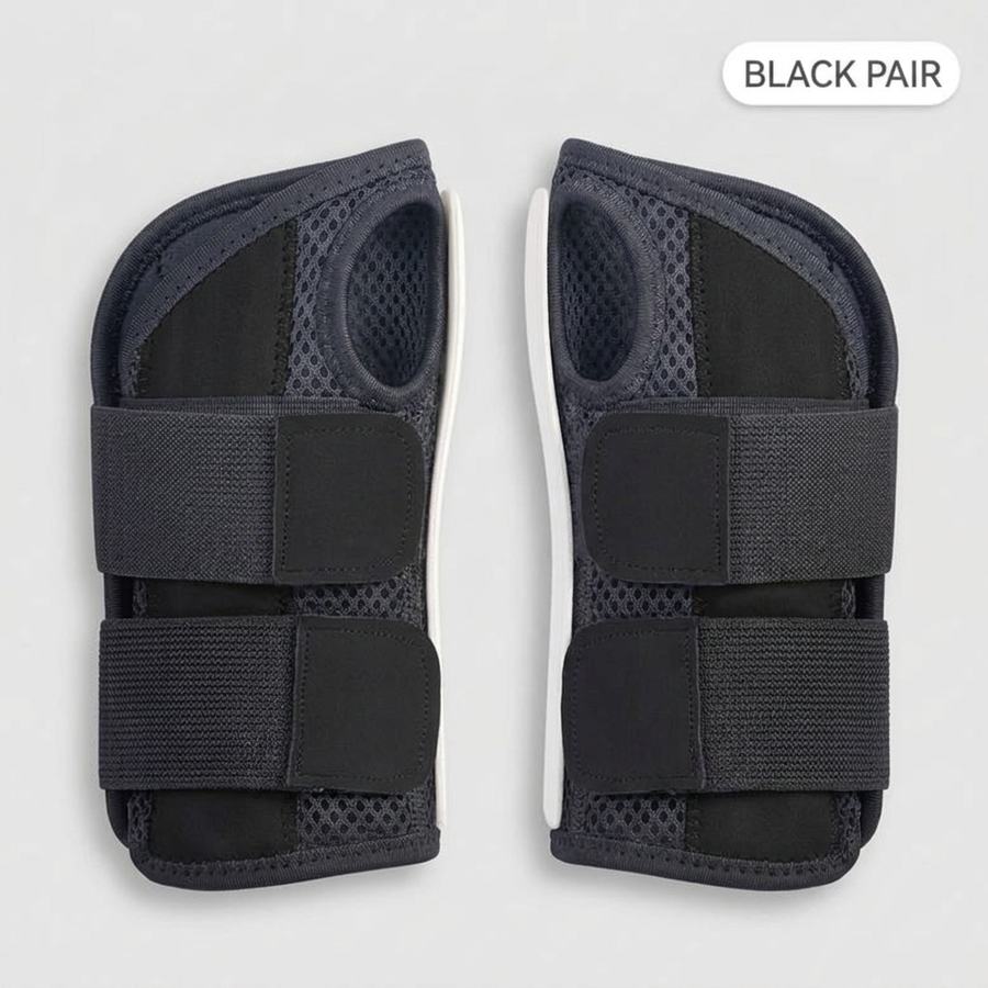 Wrist Brace Black Pair