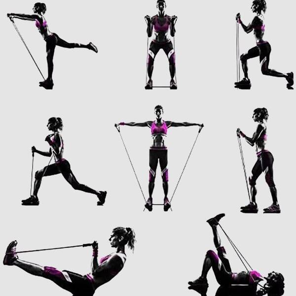 Resistance Bands Set lifestyle
