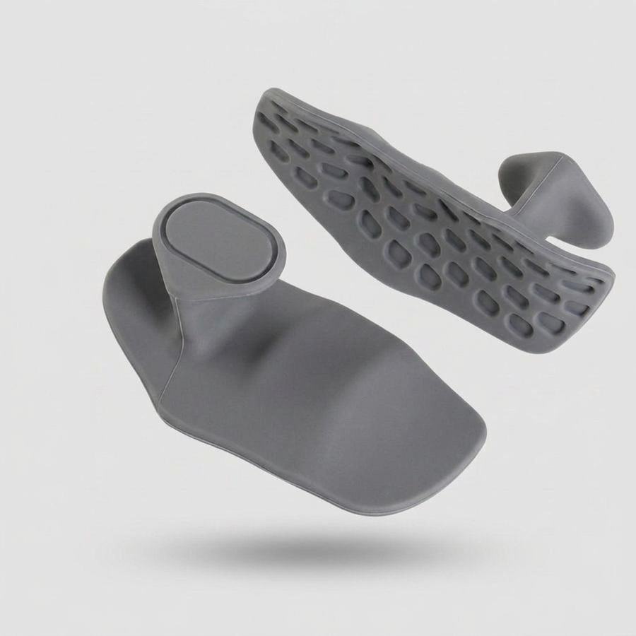Anti-Slip Workout Grips Gray