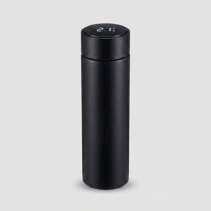 Smart Thermos Bottle Black
