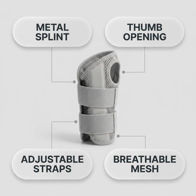 Wrist Brace features