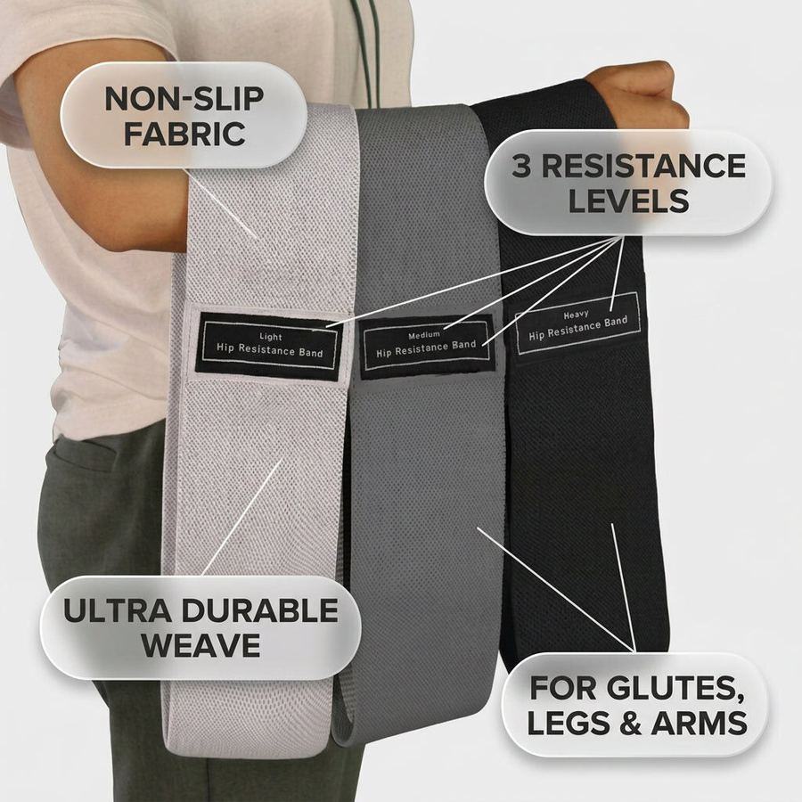 Premium Resistance Bands features