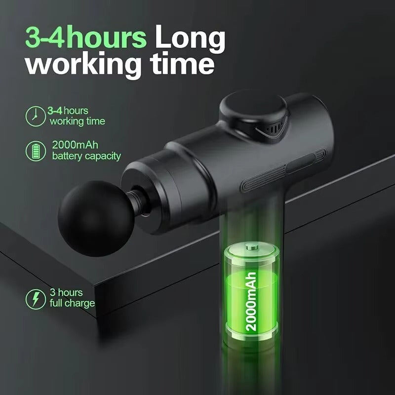 Zentivo Pro Massage Gun battery detail