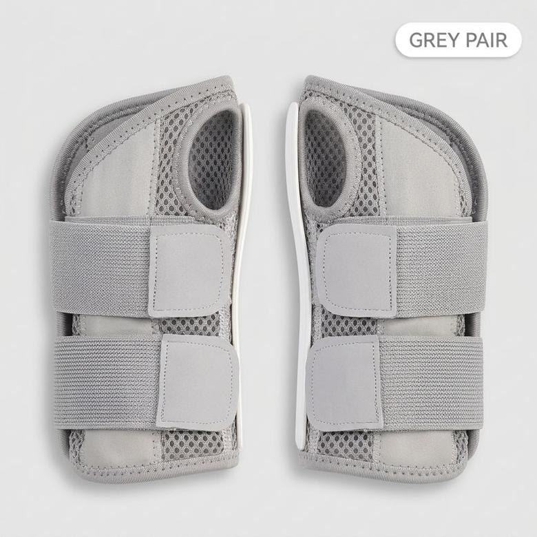 Wrist Brace Grey Pair