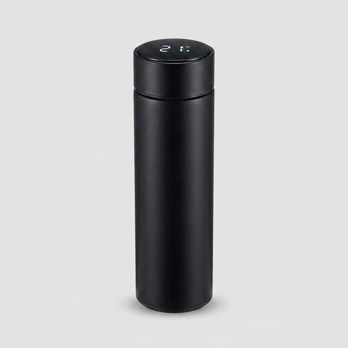 Smart Thermos Bottle 500ml - Black variant