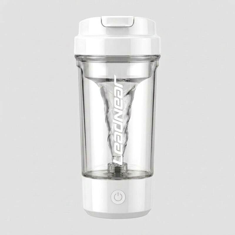 White 450ml Electric Shaker Pro LeadNear